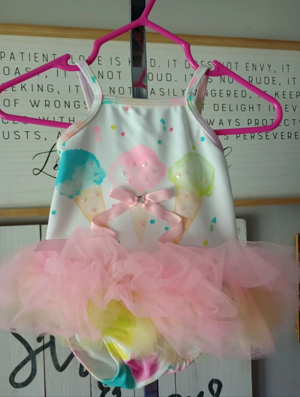 NWT Kate Mack Bathing Suit Baby Girl 3-6 Months Swimsuit Newborn 3-6 Months